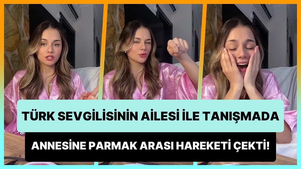 Türk Erkek Arkadaşının Ailesi ile Tanıştığında Annesine Parmak Arası Hareketi Çeken İsveçli Kadın