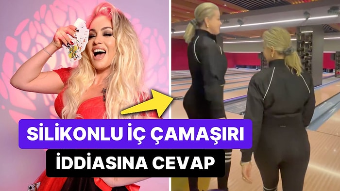 Yeliz Yeşilmen Tayt Reklamı Yaparken Poposunun Şeklini "Silikonlu İç Çamaşırına" Bağlayanlara Cevap Verdi