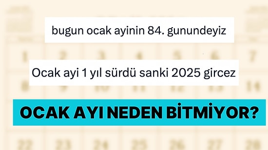 Bitmek Bilmeyen 2024 Ocak Ayından Şikayet Ederek Hislerimize Tercüman Olan Kişiler