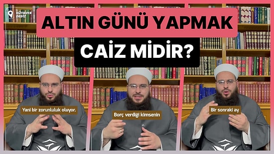 'Altın Günü Yapmak Caiz Değildir' Diyen İsmailağa Cemaati Hocası Gündem Oldu
