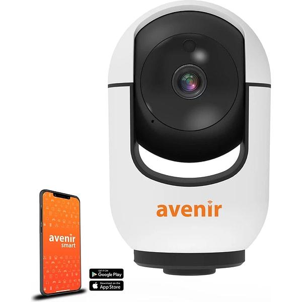 11. Avenir AV-S220 2mp 360° Derece Dönebilen Wi-Fi 1080P Akıllı Bebek Kamerası