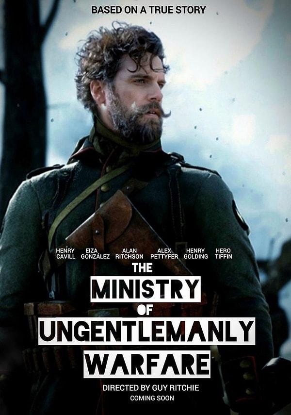 'The Minister of Uncentlemanly Warfare', 2024 yılının en merakla beklenen filmlerinden biri. Onu bu kadar merak konusu yapan da hiç kuşkusuz yönetmen koltuğunda Sherlock Holmes filminin usta yönetmeni Guy Ritchie'nin oturması...
