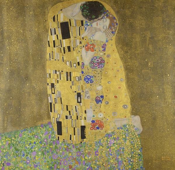 Gustav Klimt - The Kiss (Öpücük)