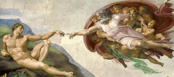 Michelangelo Buonarroti - The Creation of Adam (Adem’in Yaratılışı)