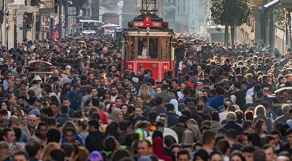Türkiye'nin en kalabalık 10 ilçesi ve nüfuslarına ilişkin genel görünüm 👇