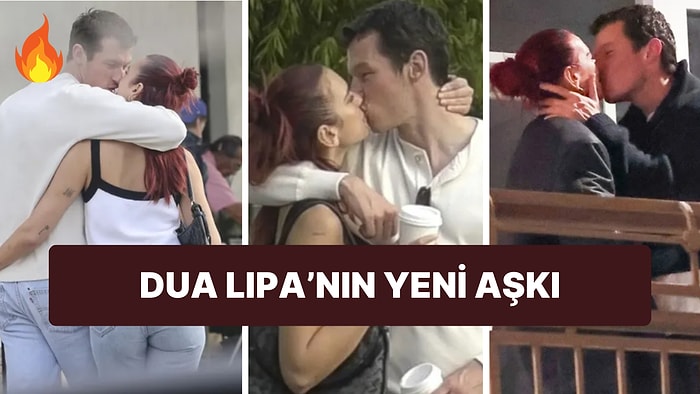 Aşk Heyecanı Bitmiyor! Dua Lipa ve Yeni Sevgilisi Callum Turner Yine Dudak Dudağa Görüntülendi