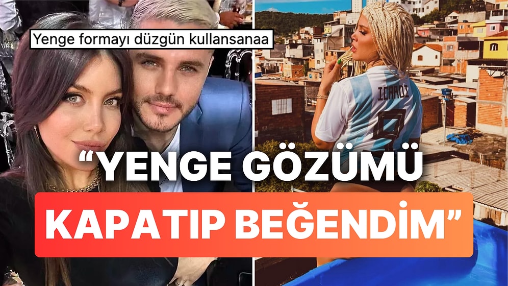 İmaj Tazeleyen Wanda Nara Icardi Formasıyla Seksi Pozlar Verince "Yenge Fazla Oluyor" Yorumları Yapıldı