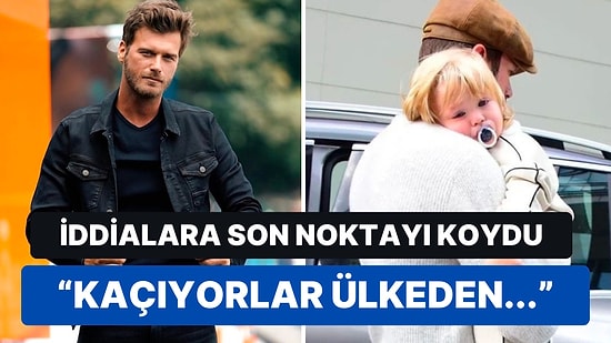 Kıvanç Tatlıtuğ'dan Oğlu Kurt Efe'nin Eğitimi İçin Londra'ya Taşınacakları İddiasına Sitem Dolu Yanıt Geldi!