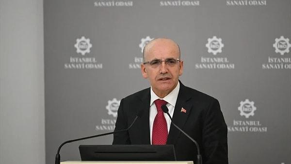 Bakan Mehmet Şimşek, yaptığı konuşmada enflasyon, vergi gibi birçok önemli soruna değindi.