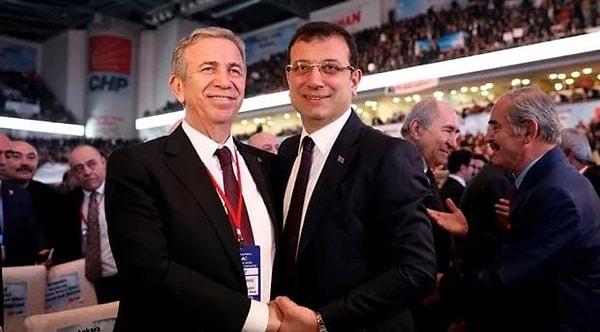 2024 Yerel Seçimleri'nde özellikle büyükşehir belediyeleri için adaylar büyük önem teşkil ediyor. CHP'nin İstanbul ve Ankara için adayları, yeniden önceki başkanları Mansur Yavaş ve Ekrem İmamoğlu oldu.