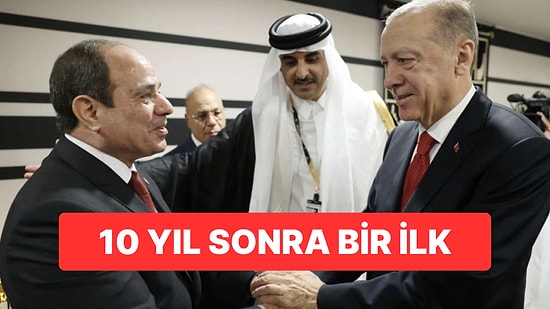 10 Yıl Sonra Bir İlk: Cumhurbaşkanı Erdoğan Mısır’a Gidiyor