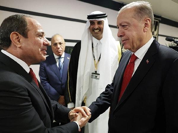 Erdoğan’ın 14 Şubat’ta düzenleyeceği Mısır ziyaretinde masada İsrail-Hamas savaşı ve Ankara ile Kahire arasında Doğu Akdeniz’de işbirliğini artırma hedefleri olacak.