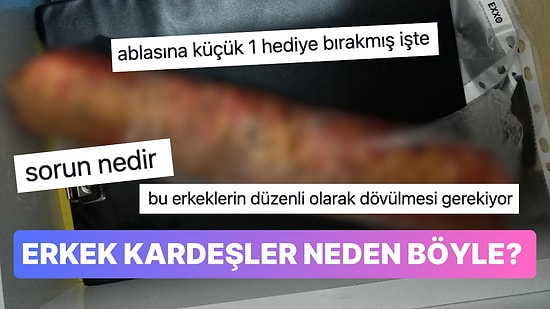 Gecenin Köründe Erkek Kardeşinin Çekmesinden Bulduğu Şeyle Şok Olan Abla Güldürdü