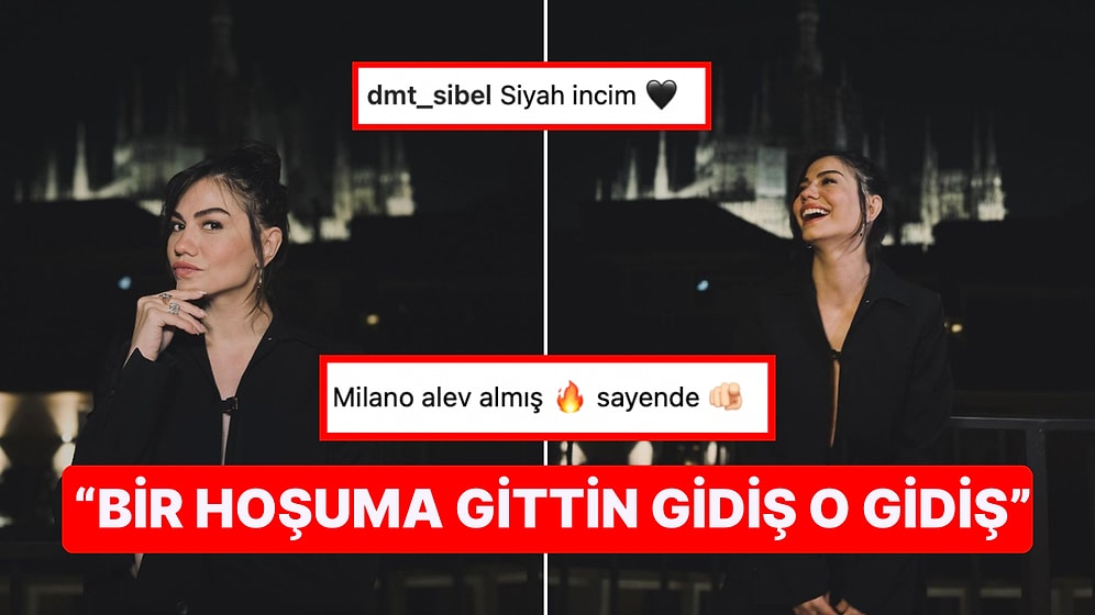 Bir Süre Ortalıktan Kaybolacağını Açıklayan Demet Özdemir'in Milano'dan Paylaştığı Pozları Övgülere Boğuldu