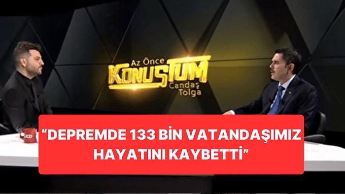 AK Parti İBB Adayı Murat Kurum, ‘Depremde 133 Bin Canımız Gitti’ Dedi Sonrasında Düzeltme Geldi