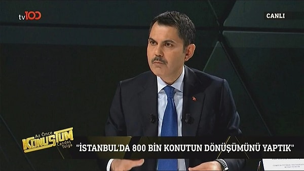 AK Parti İstanbul Büyükşehir Belediye Başkanı Adayı Murat Kurum, tv100 ekranlarında yayınlanan programda Candaş Tolga Işık’ın konuğu oldu. Kurum, İstanbul’un depreme hazırlanma planlarından bahsederken, “depremde 133 bin vatandaşımız hayatını kaybetti’ ifadelerini kullandı ve hemen sonrasında 6 Şubat depremlerinden etkilenen illeri örnek verdi.