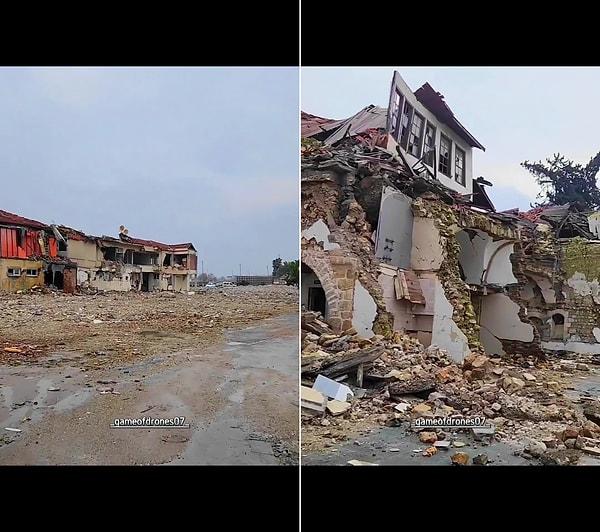 6 Şubat'ta meydana gelen ve on binlerce vatandaşımızı kaybetmemize neden olan deprem felaketinin yıktığı Hatay'dan görüntüler paylaşan Uğur Tümen, bu defa Antakya'nın Saray Caddesi'ni paylaştı.