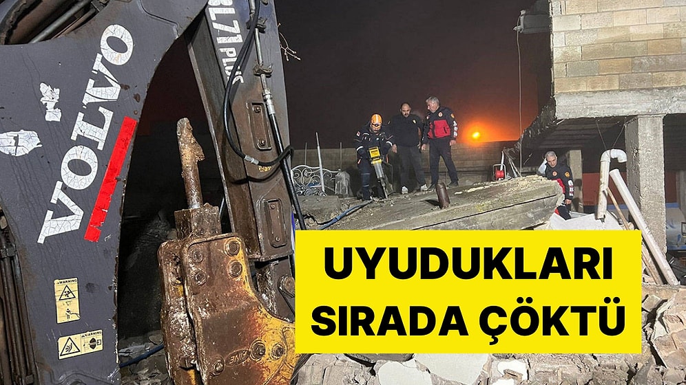 Feci Olay! Şanlıurfa'da Misafirliğe Gittikleri Ev Çöktü: 2 Ölü, 8 Yaralı