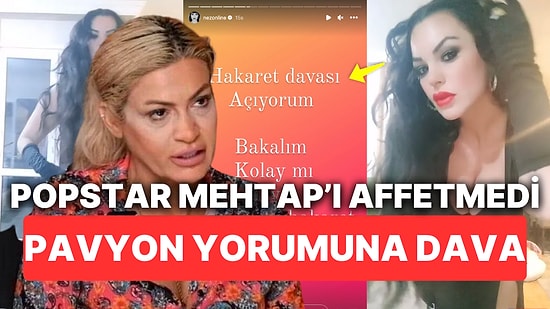 Popstar Mehtap'ın "Meraklıysan Git Çalış Pavyonda" Sözlerini Affetmeyen Nez'in Karşı Hamlesi Hakaret Davası!