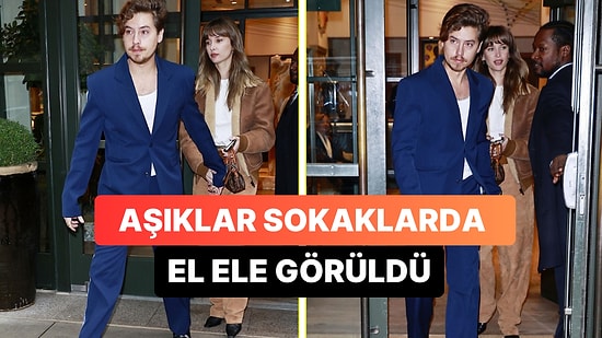 Riverdale'in Yakışıklı Oyuncusu Cole Sprouse Model Sevgilisi Ari Fournier ile New York'ta Görüntülendi