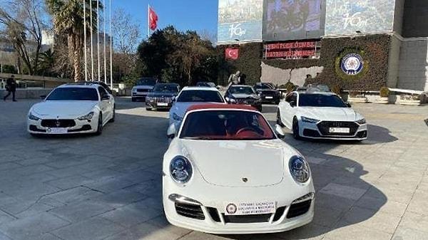 İstanbul Emniyeti'nde devriye aracı olarak kullanıldığı öne sürülen ultra lüks otomobiller bu sefer de bambaşka bir konuyla gündeme geldi.