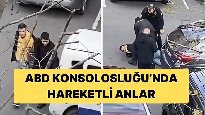 ABD Başkonsolosluğu’na Girmeye Çalıştı: Akli Dengesi Bozuk Çıktı