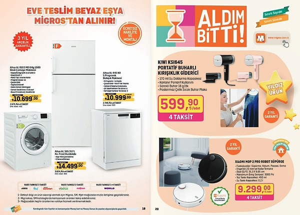 Kiwi KSI645 Portatif Buharlı Kırışıklık Giderici 599,90 TL