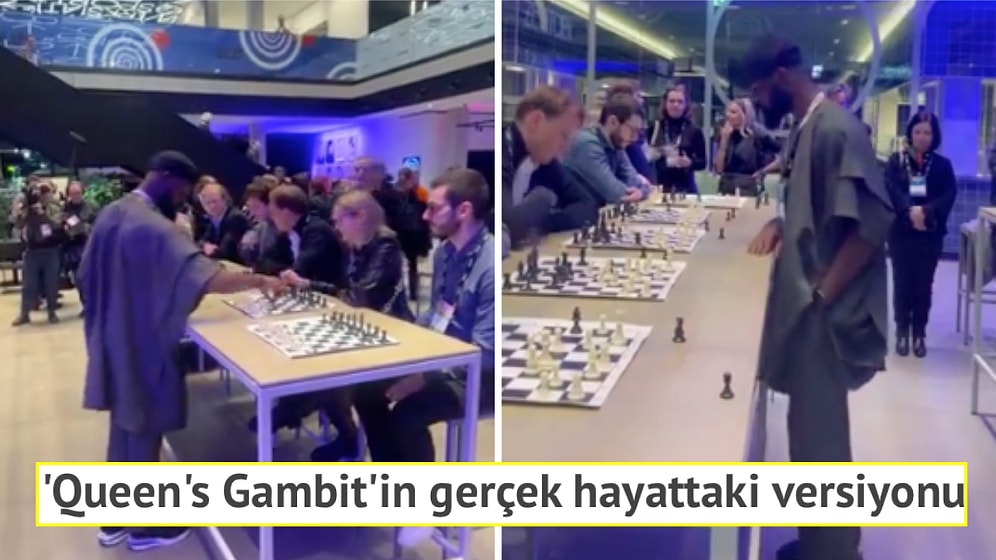 Aynı Anda 10 Kişiyle Maç Yapıp Tüm Müsabakaları Kazanan Satranç Ustası