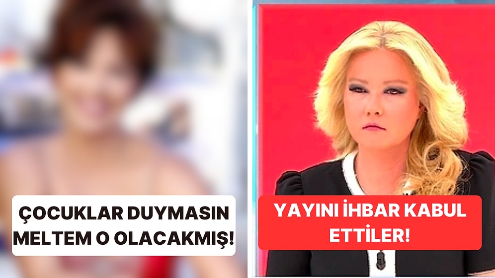 Müge Anlı'da Ekipleri Harekete Geçiren Olaydan Çocuklar Duymasın Meltem Olayına TV Dünyasında Bugün Yaşananlar