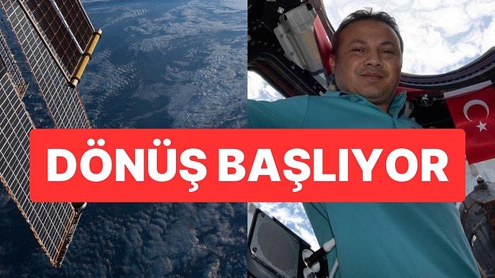 Çalışmalarını Tamamladı: Alper Gezeravcı Uluslararası Uzay İstasyonu’ndan Ayrılıyor
