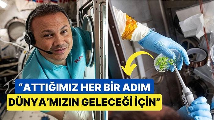Alper Gezeravcı Uzay İstasyonu'nda Yaptığı Türkiye İçin Büyük Öneme Sahip Deneyden Fotoğraflar Paylaştı
