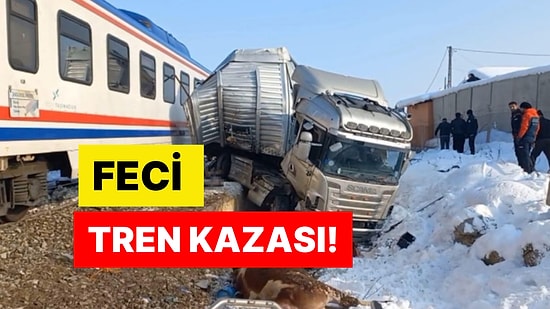 Feci Olay! Yolcu Treni, TIR'a Çarptı: Ölü ve Yaralılar Var