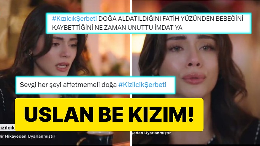 Doğa'nın "Fatih'i Seviyorum" İtirafına Kızılcık Şerbeti İzleyicileri Çıldırdı