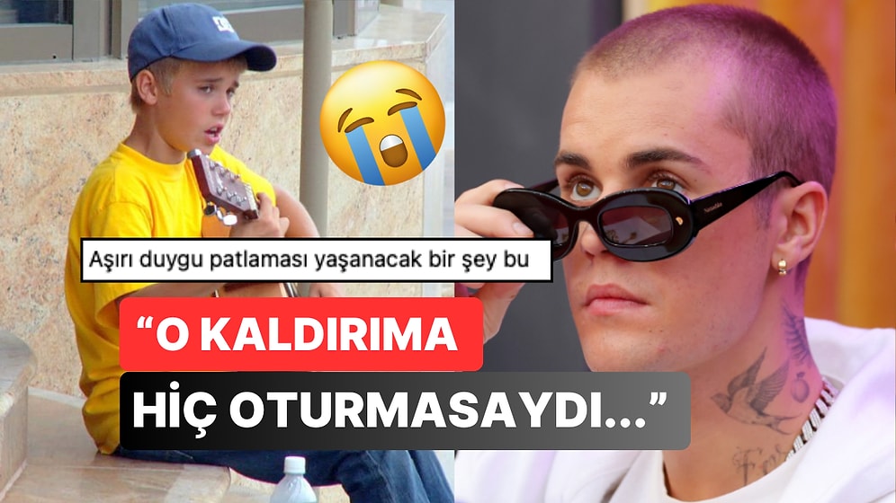 Justin Bieber 17 Yıl Önce Oturup Gitar Çalarak Para Kazandığı Kaldırımı Eşi ve Dostlarıyla Ziyaret Etti