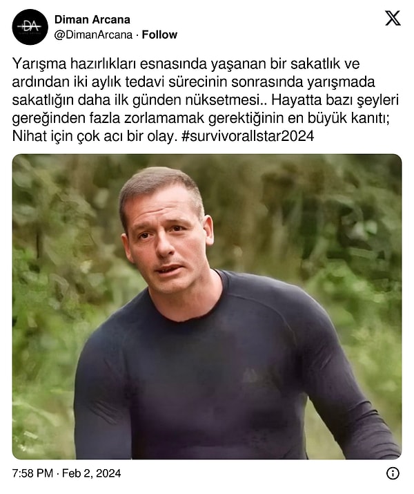 Nihat'ın gelir gelmez sakatlanması sosyal medyada da gündem oldu. İşte gelen tepkiler: