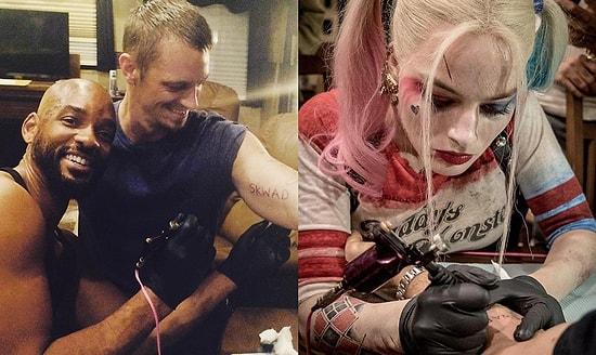 Celebrities Who Got Matching Tattoos on Set to Immortalize Shared Moments