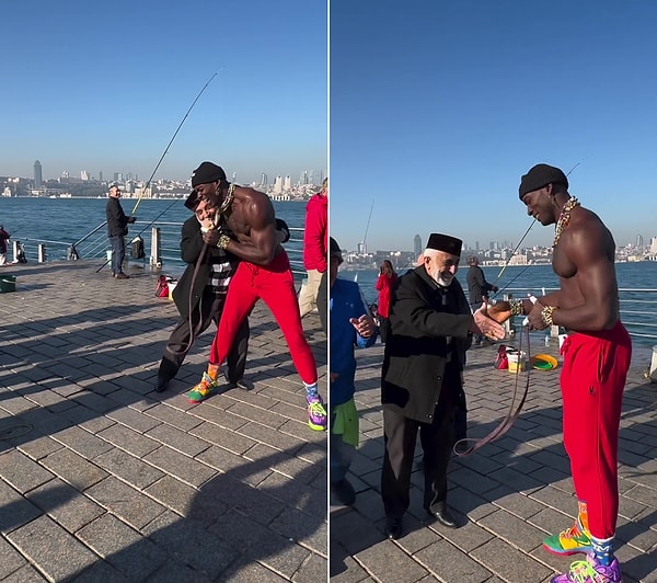 Kamerunlu olan ve eskiden evsiz olan Takk, dünyanın her yerindeki insanlara ilham vermek için çaba sarf ederken, İstanbul ziyareti sırasında bir dayı tarafından kündeye getirilmeye çalışıldı.