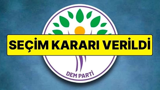 DEM Parti 31 Mart Seçimleri İçin Kararı Verdi: DEM Parti İstanbul, Ankara ve İzmir'den Aday Çıkaracak