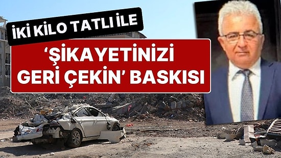 Nurdağı'nın Tutuklu Eski Başkanı Ökkeş Kavak'ın Kardeşinden İki Kilo Tatlı ile 'Şikayeti Çekin' Ziyareti!