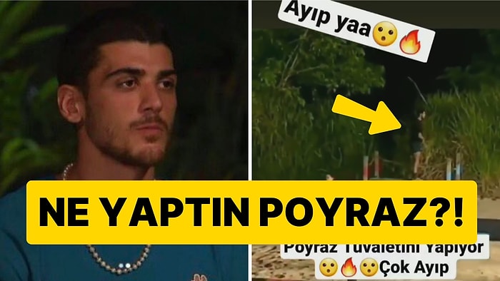 Yok Artık! Survivor Poyraz, Oyun Esnasında Aniden İşemeye Başladı