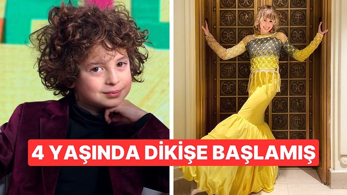 Sadece 7 Yaşındaki Moda Tasarımcısı Çocuğun Profesyonelliği Görenleri Hayretlere Sürükledi