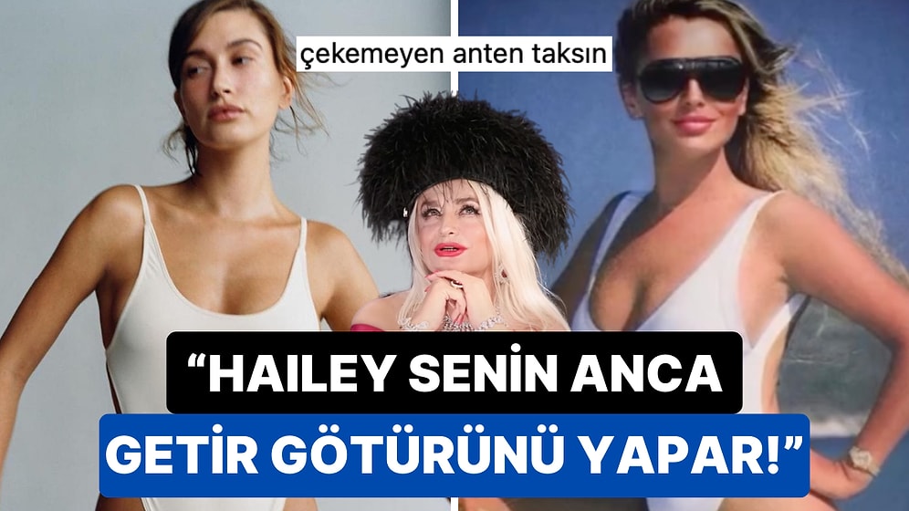 Ünlü Modellerin Kendisini Taklit Ettiğini İddia Eden Banu Alkan'ın Bu Sefer de Hailey Bieber'ı Hedef Aldı!