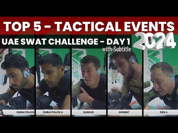 Dubai'de düzenlenen BAE SWAT Challenge 2024, 3 Şubat'ta Al Ruwayyah'daki Training City'de başladı.