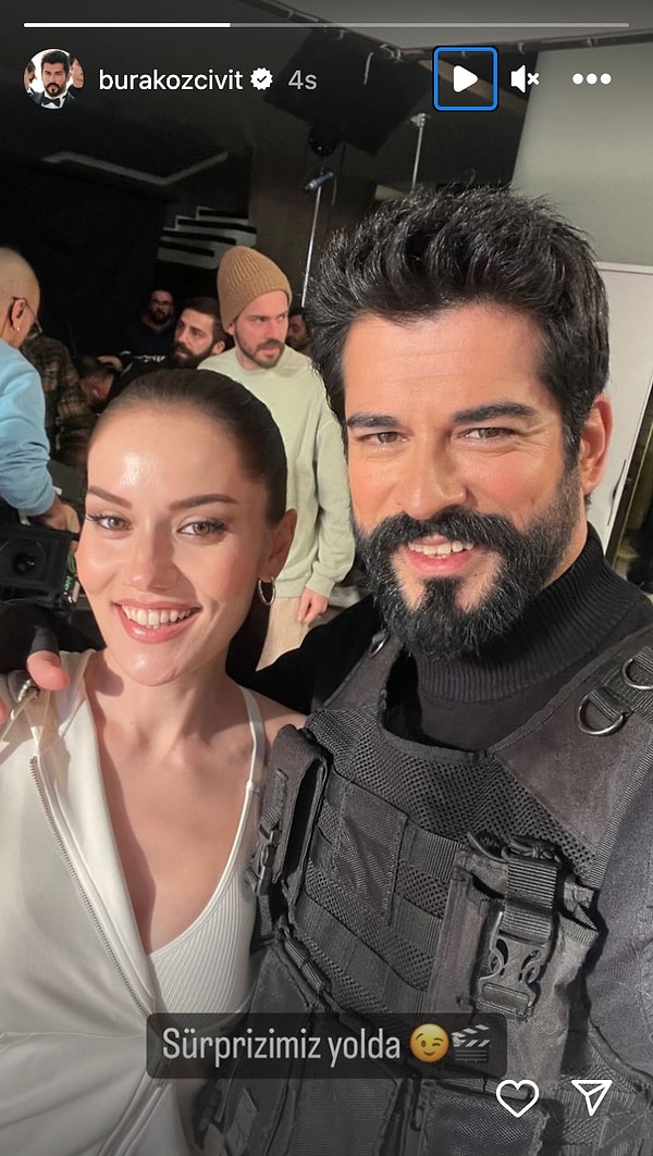 5. Burak Özçivit ve Fahriye Evcen