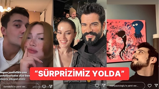 Burak Özçivit ve Fahriye Evcen'den Sürpriz Var! 4 Şubat'ta Ünlülerin Yaptığı Instagram Paylaşımları