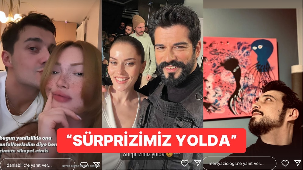 Burak Özçivit ve Fahriye Evcen'den Sürpriz Var! 4 Şubat'ta Ünlülerin Yaptığı Instagram Paylaşımları