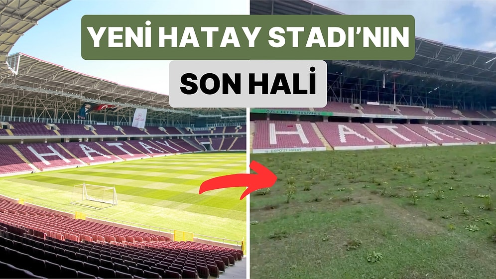 Atsu Depremden Saatler Önce Son Golünü Atmıştı: Hatay Stadyumu'nun Son Hali Kalpleri Acıttı