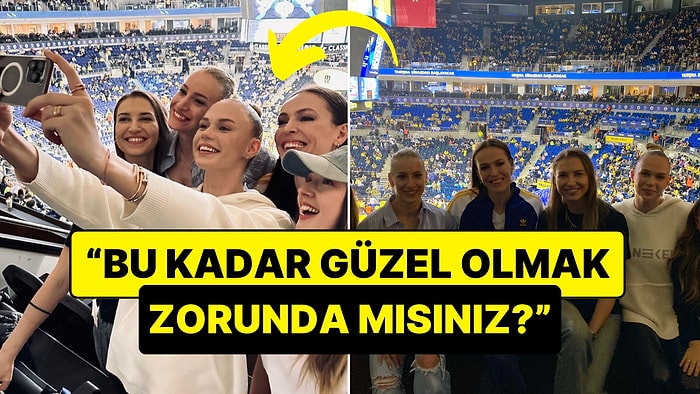 Derbiyi Kazanan Sarı Melekler, Fenerbahçe ile Galatasaray'ın Basketbol Maçını Tribünden Takip Etti