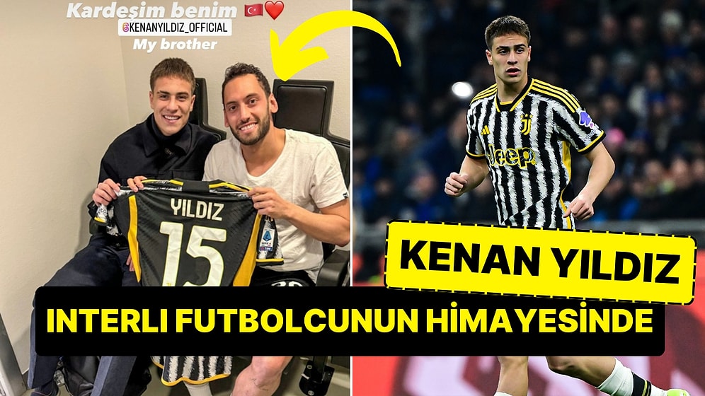 Hakan Çalhanoğlu ile Kenan Yıldız'ın Inter-Juventus Maçının Ardından Paylaştığı Fotoğraf İtalya'nın Gündeminde
