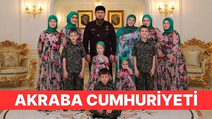 Çeçen Lideri Ramazan Kadirov 14 Çocuğunu ve Akrabalarını Hükümet Yönetimine Getirdi